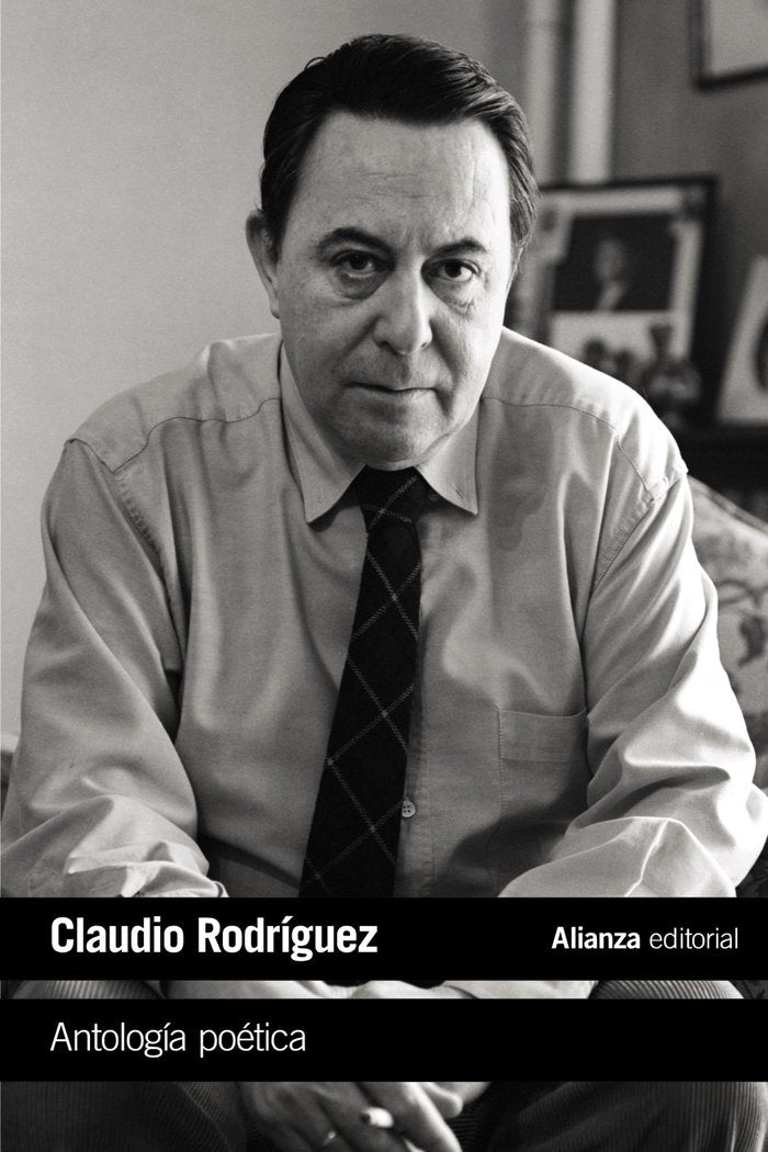 Antología poética, de Rodríguez Claudio | portada del libro