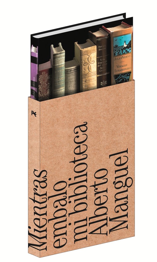 Mientras embalo mi biblioteca, de Manguel, Alberto | portada del libro