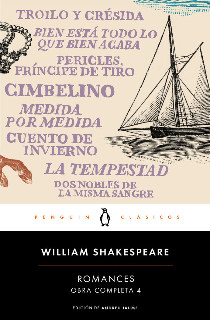 Romances (Obra completa Shakespeare 4), de Shakespeare, William | portada del libro