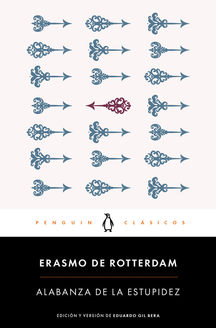 Alabanza de la estupidez, de Erasmo de Rotterdam, | portada del libro