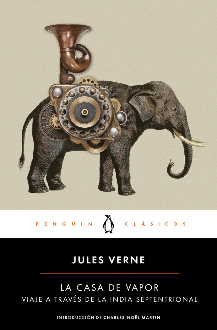 La casa de vapor, de Verne, Jules | portada del libro