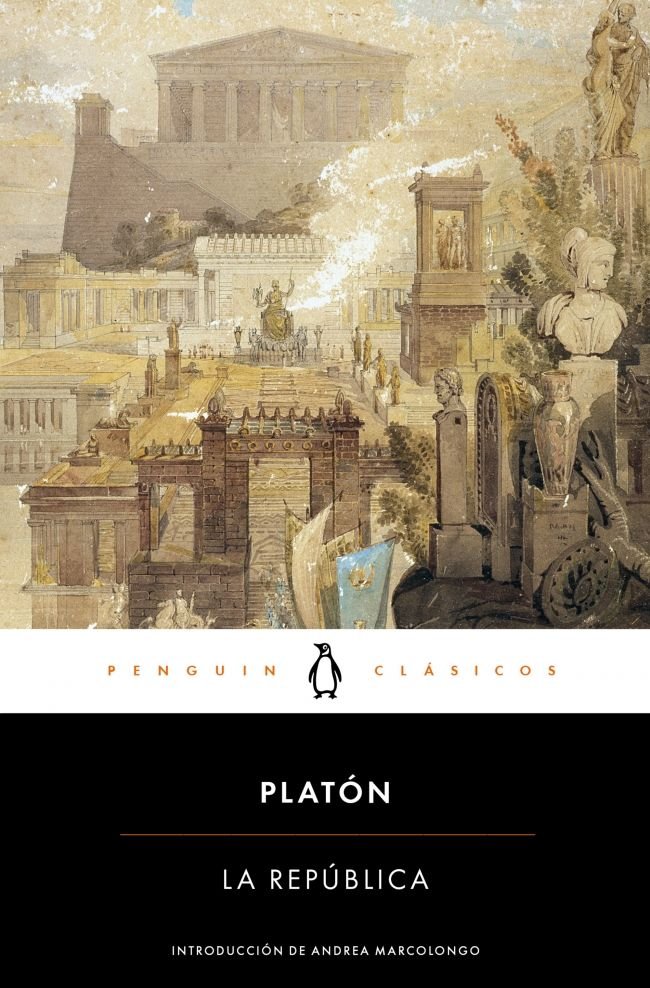 LA REPUBLICA, de PLATON | portada del libro