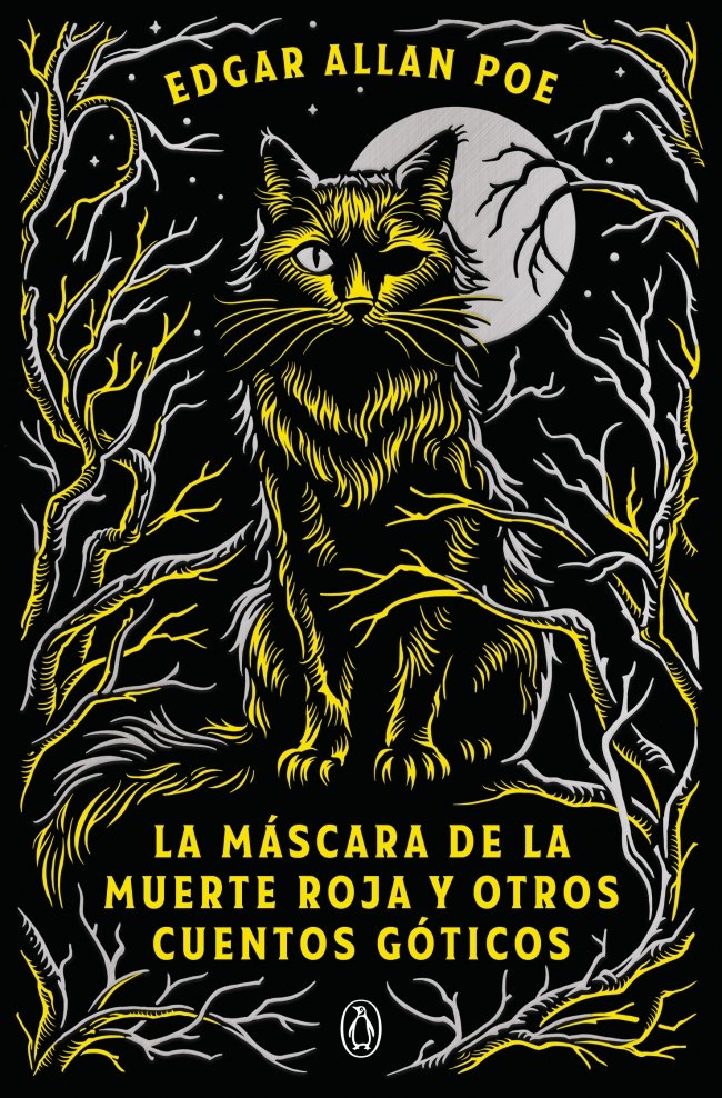 LA MASCARA DE LA MUERTE ROJA Y OTROS CUENTOS GOTICOS, de EDGAR ALLAN POE | portada del libro