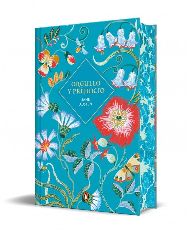 Orgullo y prejuicio (edición especial limitada con cantos tintados), de JANE AUSTEN | portada del libro