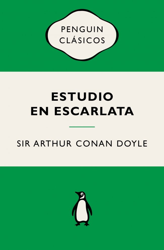 ESTUDIO EN ESCARLATA EDICION CONMEMORATIVA, de SIR ARTHUR CONAN DOYLE | portada del libro