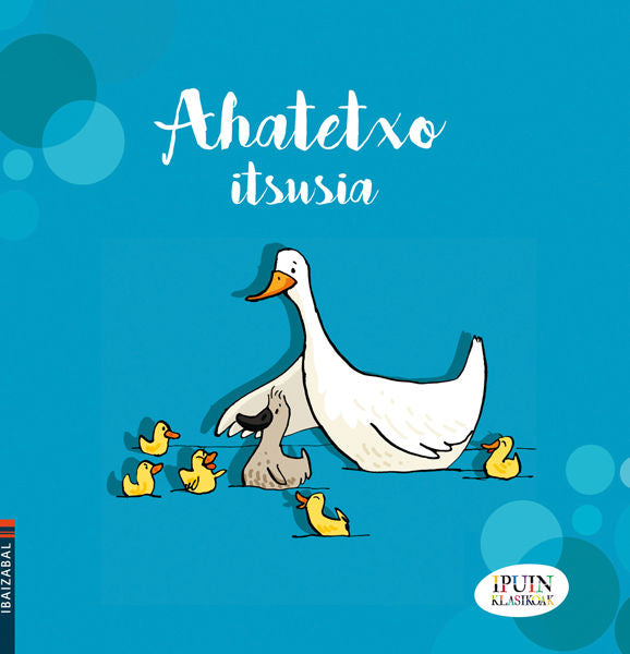Ahatetxo itsusia, de H.C. Adnersen | portada del libro