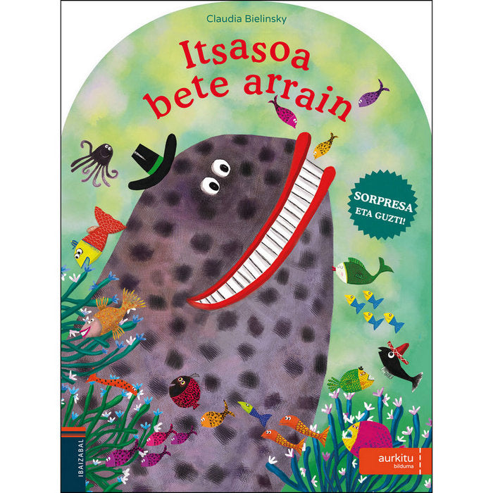 Itsasoa bete arrain, de Bielinsky, Claudia | portada del libro