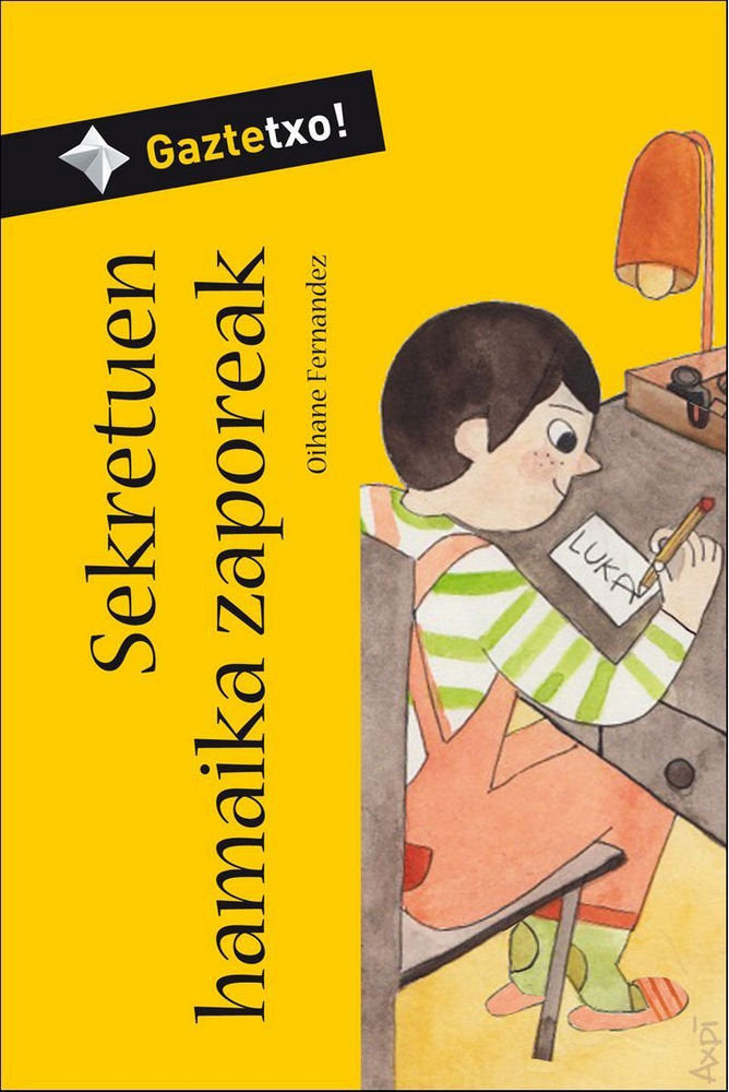 Sekretuen hamaika zaporeak, de Fernandez Mendia, Oihane | portada del libro