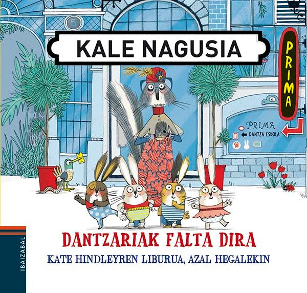 Dantzariak falta dira, de Hindley, Kate | portada del libro