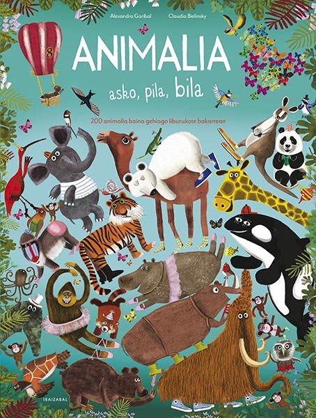 Animalia asko, pila, bila, de Garibal, Alexandra | portada del libro