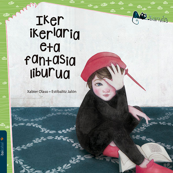 Iker ikerlaria eta fantasia liburua, de Olaso Bengoa, Xabier | portada del libro