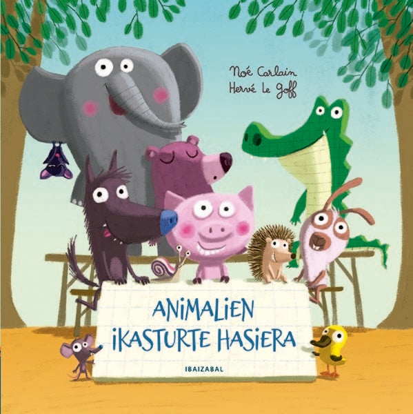 Animalien ikasturte hasiera, de Carlain, Noé | portada del libro