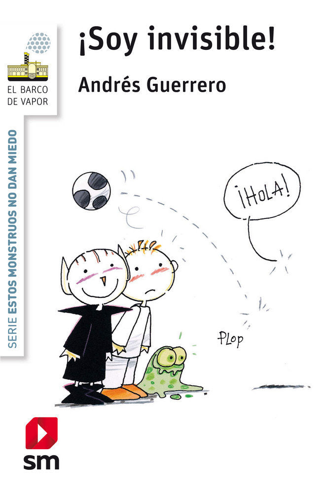 ¡Soy invisible!, de Guerrero, Andrés | portada del libro