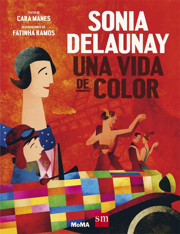 Sonia Delaunay: una vida de color, de Manes, Cara | portada del libro