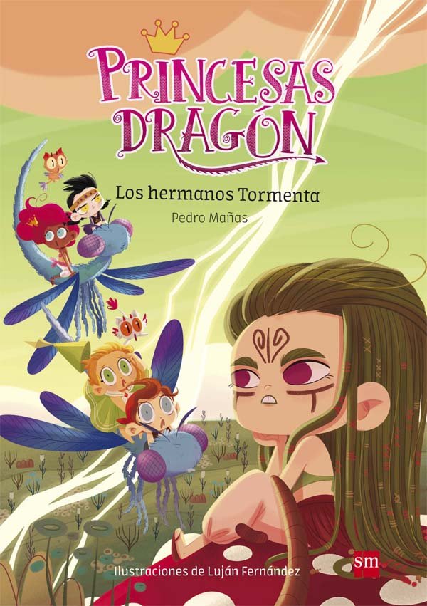 Princesas Dragón: Los hermanos Tormenta, de Mañas Romero, Pedro | portada del libro