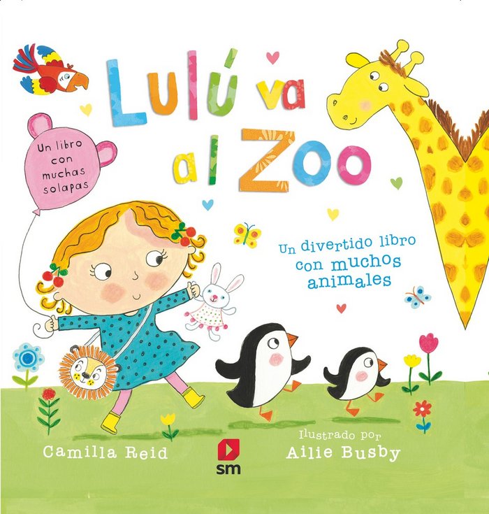 Lulú va al zoo, de Reid, Camilla | portada del libro