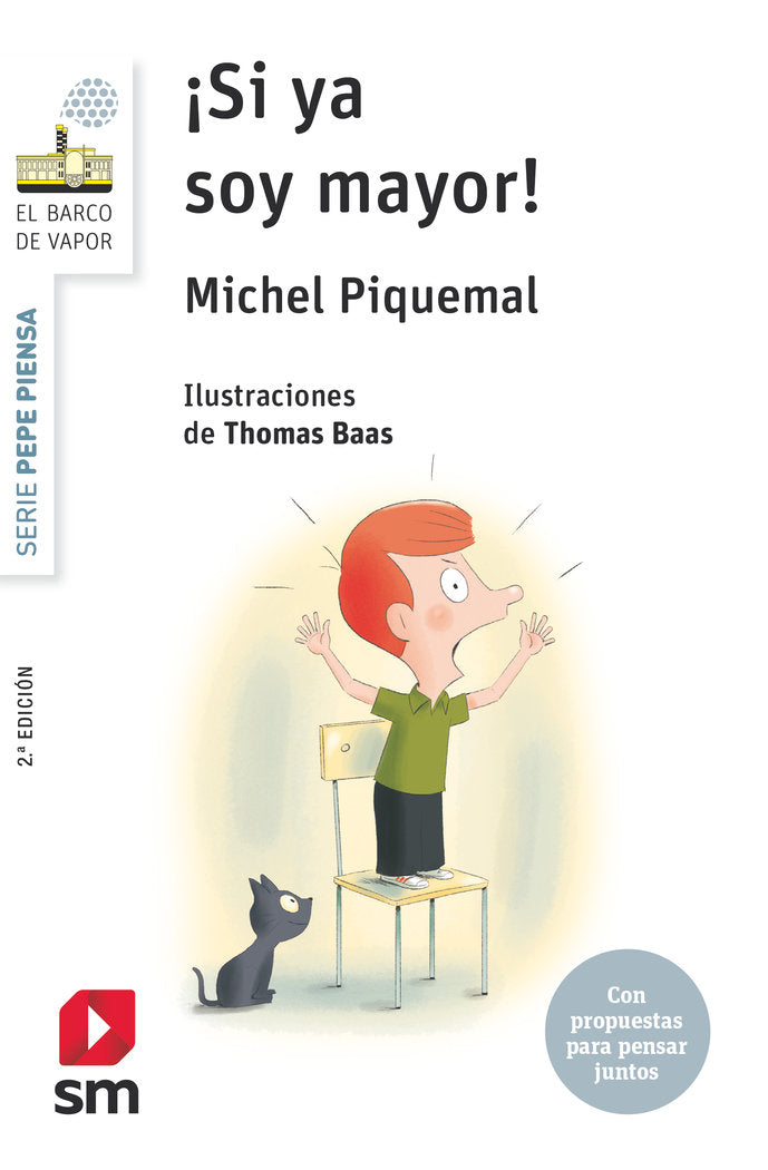 Pepe piensa... ¡Si ya soy mayor!, de Piquemal, Michel | portada del libro