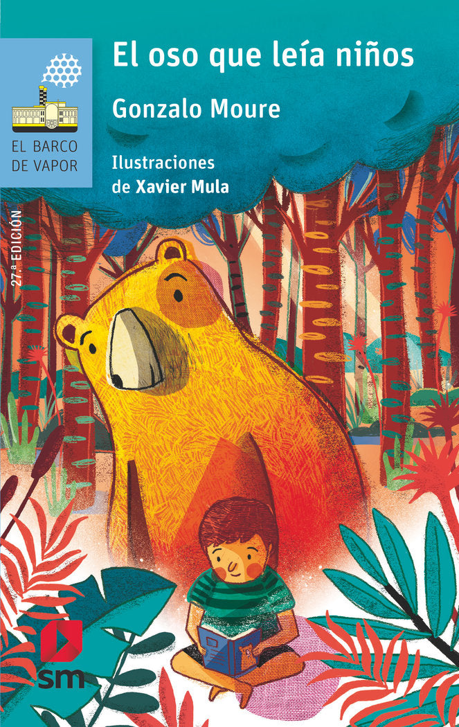 El oso que leía niños, de Moure Trenor, Gonzalo | portada del libro