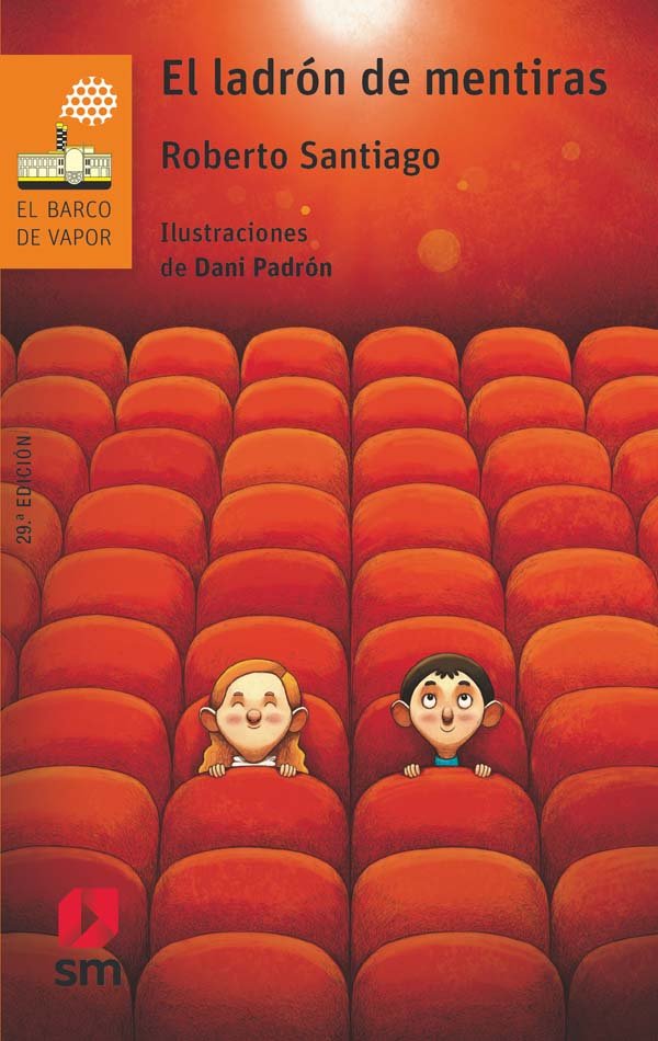 El ladrón de mentiras, de Santiago, Roberto | portada del libro