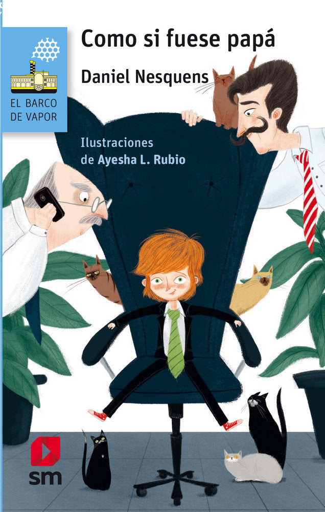 Como si fuese papá, de Nesquens, Daniel | portada del libro