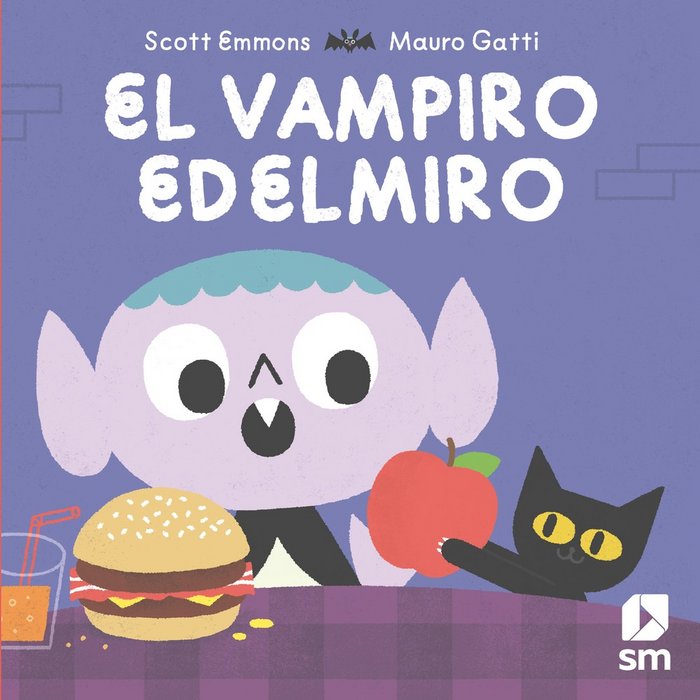 El vampiro Edelmiro, de Emmons, Scott | portada del libro