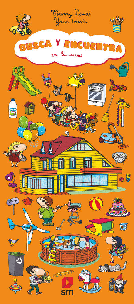 Busca y encuentra en la casa, de Couvin, Yann | portada del libro