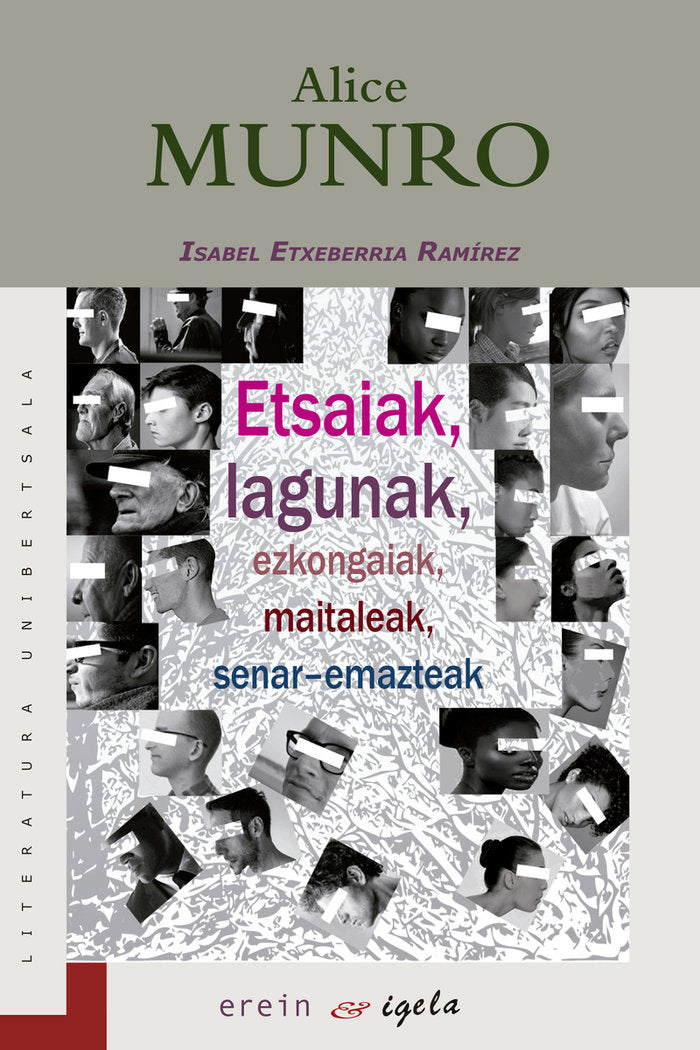 Etsaiak, lagunak, ezkongaiak, maitaleak, senar-emazteak, de Alice Munro | portada del libro
