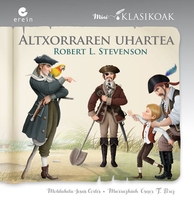 ALTXORRAREN UHARTEA, de ROBERT L. STEVENSON | portada del libro