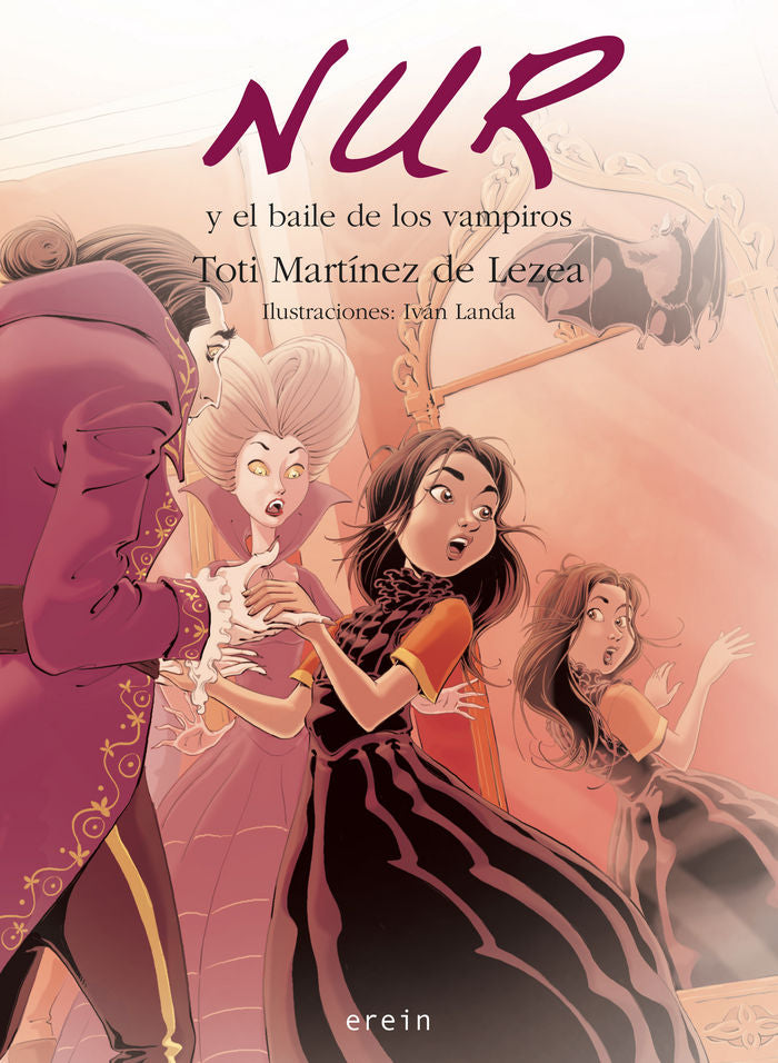 Nur y el baile de los vampiros, de Toti Martínez de Lezea | portada del libro