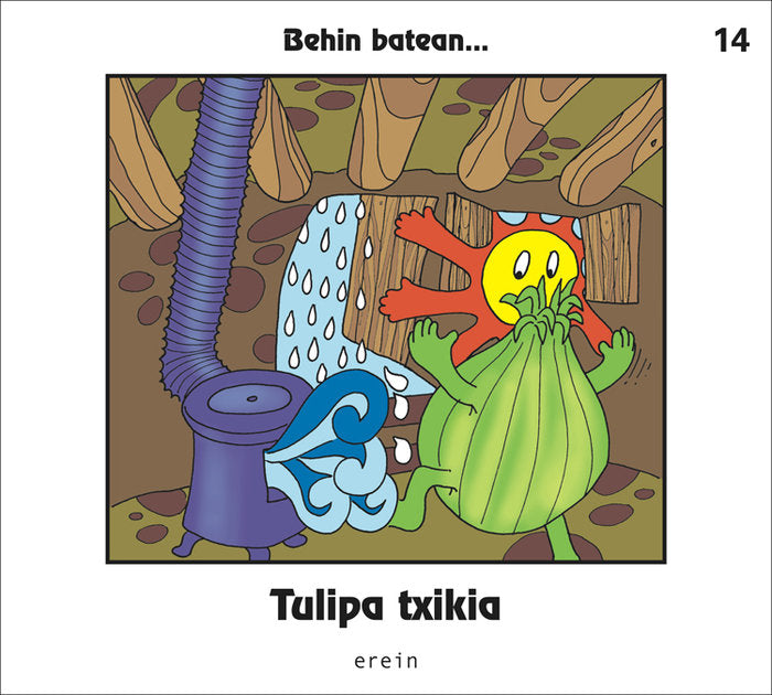 Tulipa txikia, de BATEAN,BEHIN | portada del libro