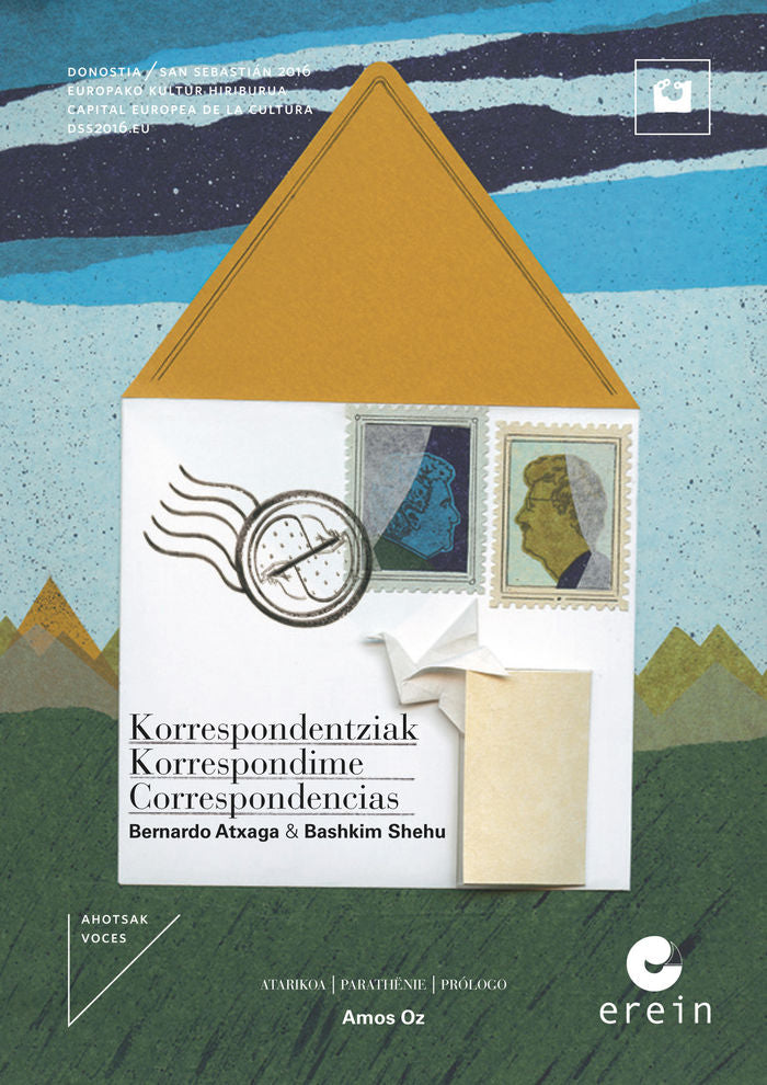 Korrespondentziak / Korrespondime / Correspondencias, de Bernardo Atxaga | portada del libro