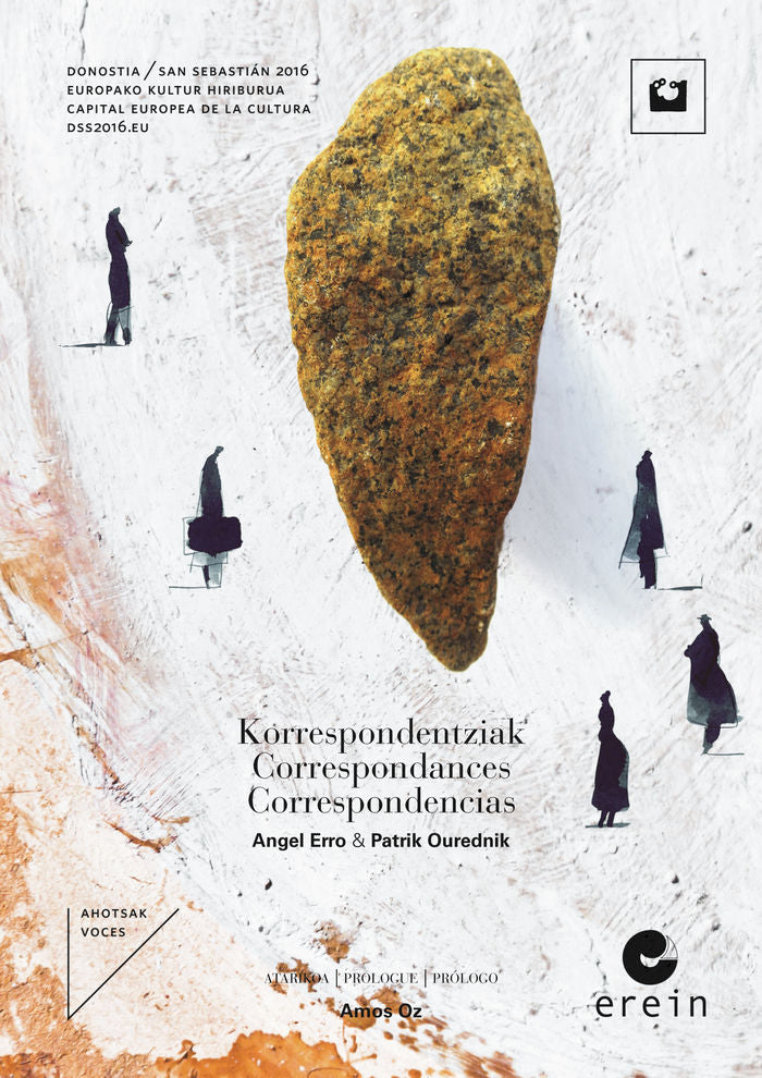 Korrespondentziak / Correspondances / Correspondencias, de Angel Erro | portada del libro