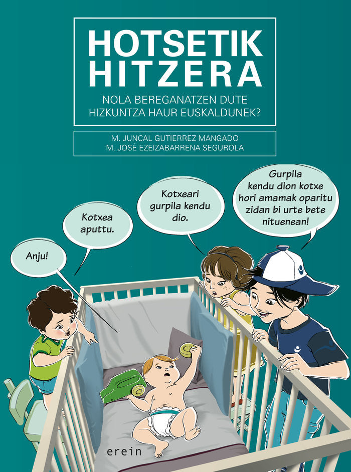 Hotsetik hitzera, de GUTIERREZ MANGADO, M. JUNCAL | portada del libro