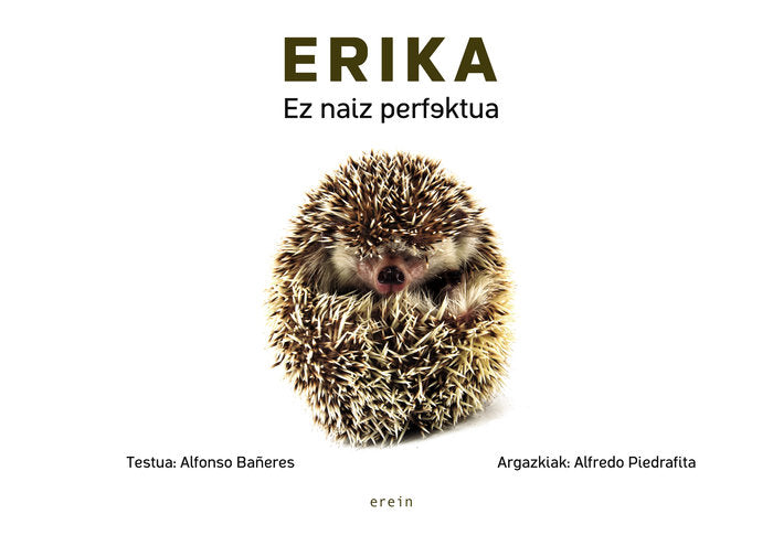 Erika, ez naiz perfektua, de ALFONSO BAÑERES | portada del libro