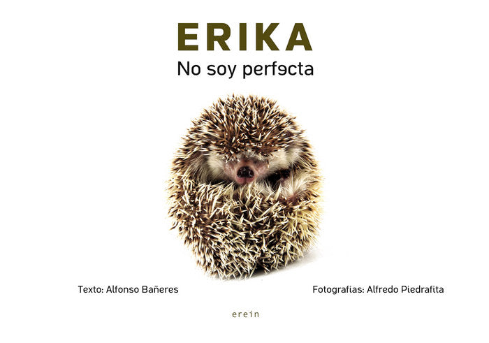 Erika, no soy perfecta, de Alfredo Piedrafita | portada del libro