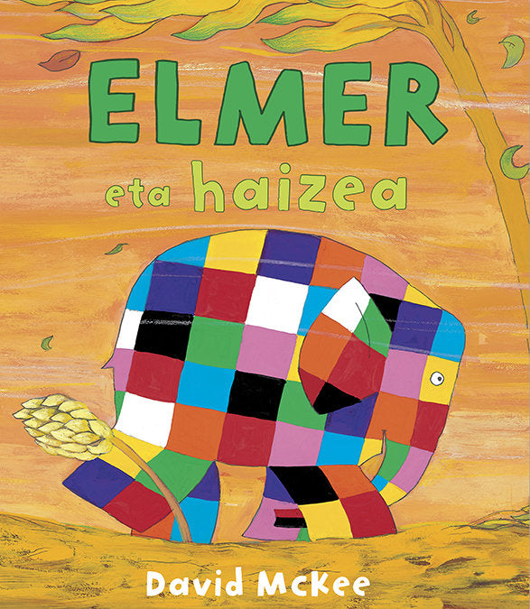 Elmer eta haizea, de DAVID MCKEE | portada del libro
