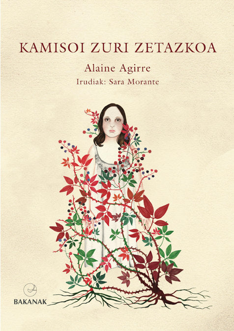 KAMISOI ZURI ZETAZKOA, de ALAINE AGIRRE | portada del libro