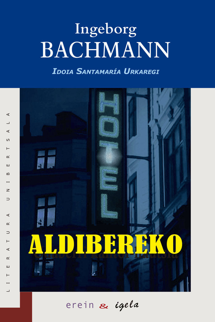 Aldibereko, de BACHMANN, INGEBORG | portada del libro