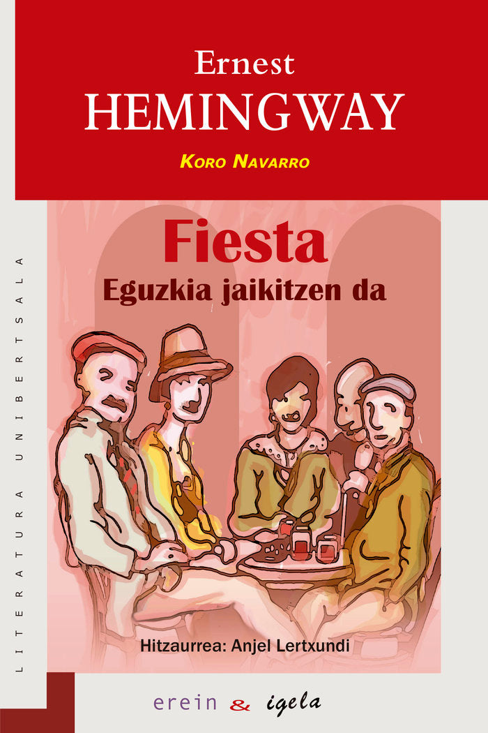 Fiesta: Eguzkia jaikitzen da, de HEMINGWAY, ERNEST | portada del libro