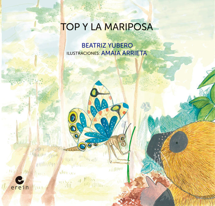 Top y la mariposa, de Yubero Ona, Beatriz | portada del libro