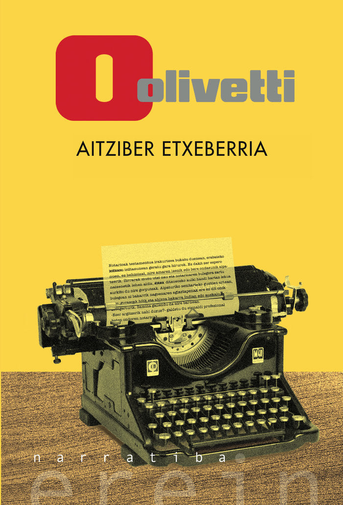 Olivetti, de ETXEBERRIA GARRO, AITZIBER | portada del libro
