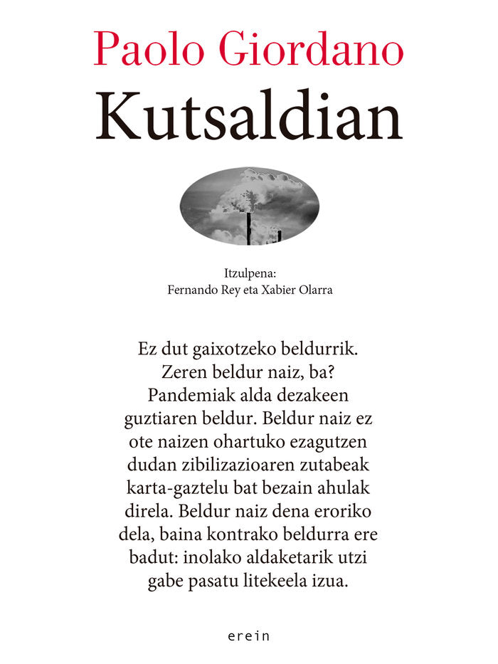 Kutsaldian, de GIORDANO, PAOLO | portada del libro