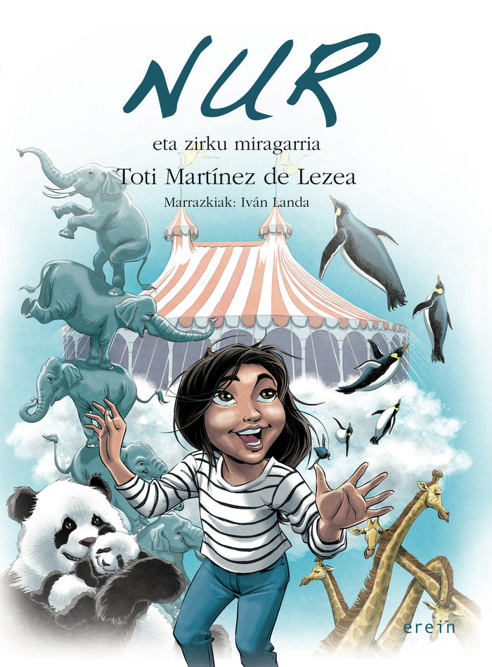 Nur eta zirku miragarria, de MARTINEZ DE LEZEA, TOTI | portada del libro