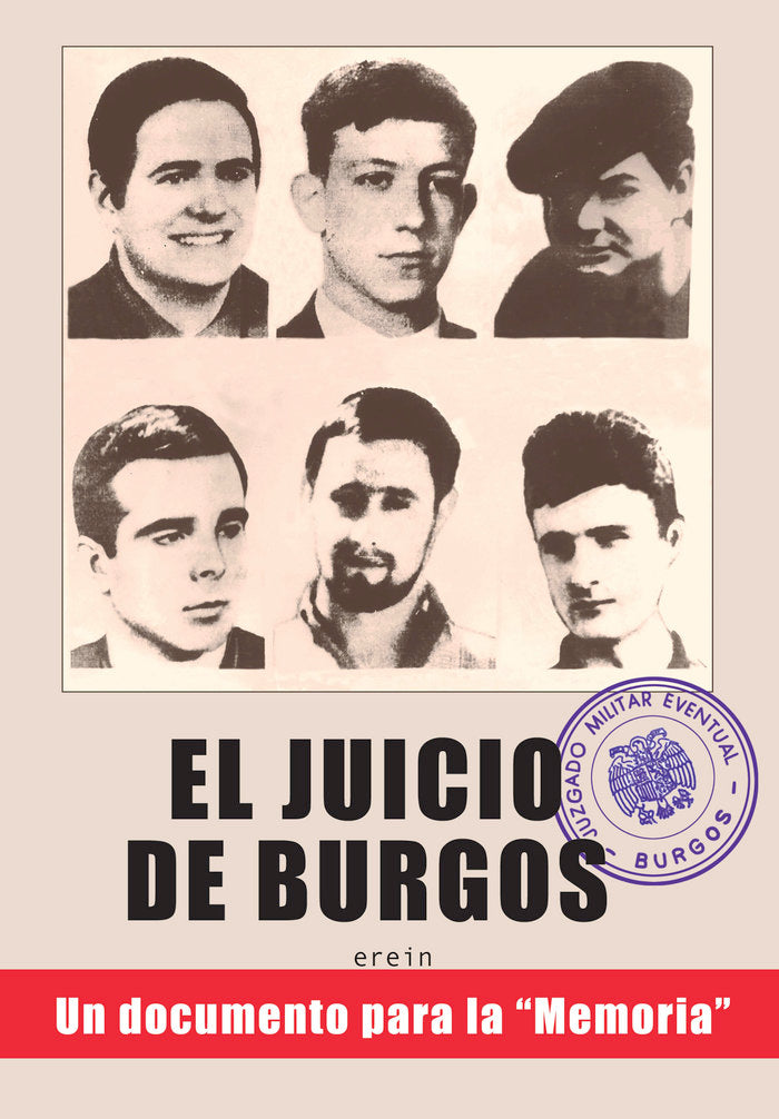 El juicio de Burgos, de , EREIN | portada del libro