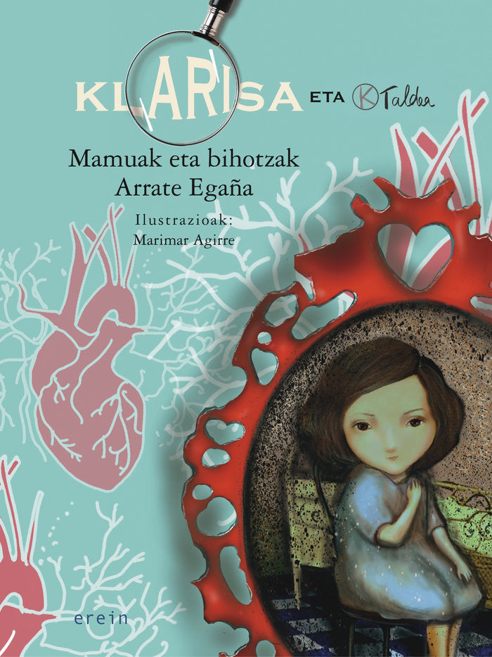 Klarisa eta K Taldea. Mamuak eta bihotzak, de EGAÑA, ARRATE | portada del libro