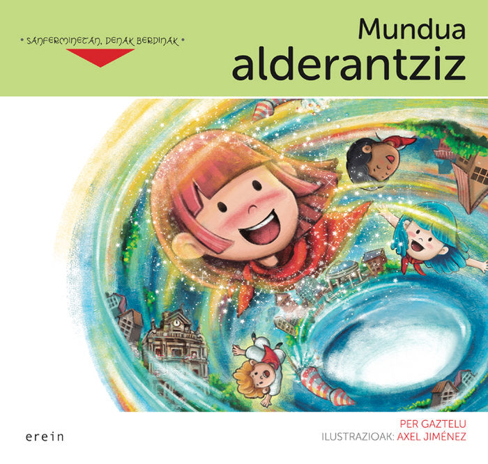Mundua alderantziz, de PER GAZTELU | portada del libro
