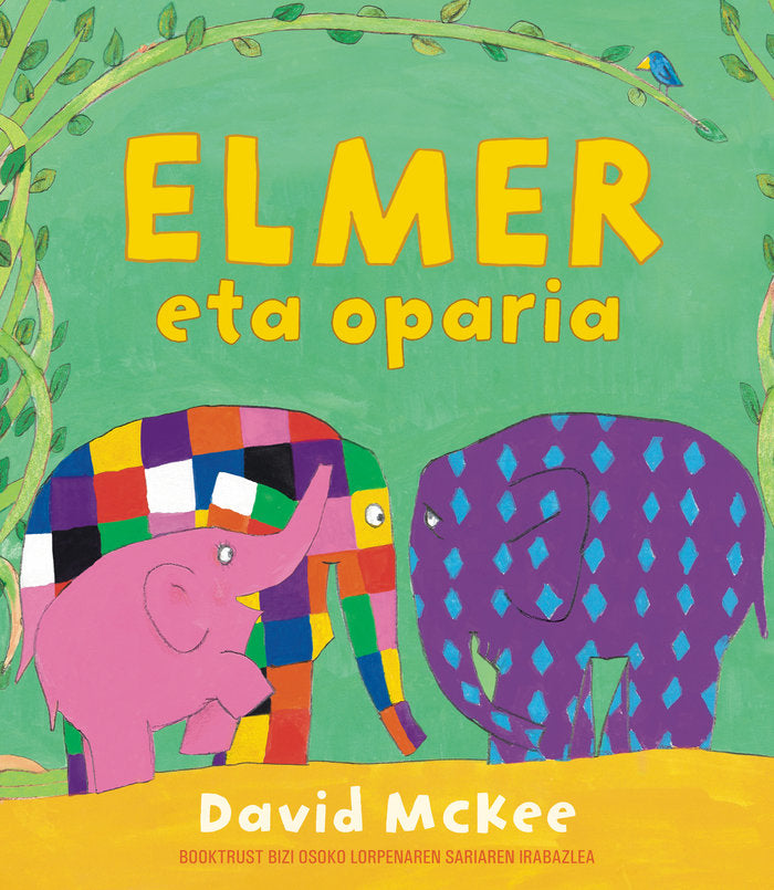 Elmer eta oparia, de DAVID MCKEE | portada del libro