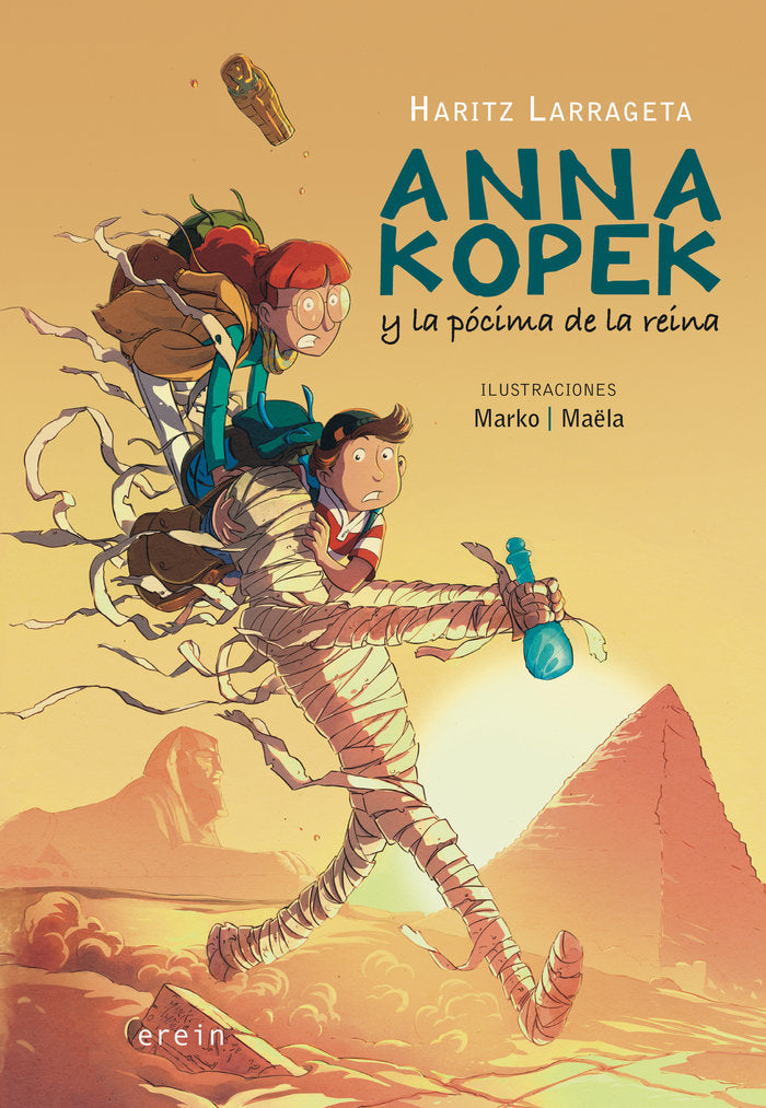 ANNA KOPEK Y LA POCIMA DE LA REINA, de LARRAGETA, HARITZ | portada del libro