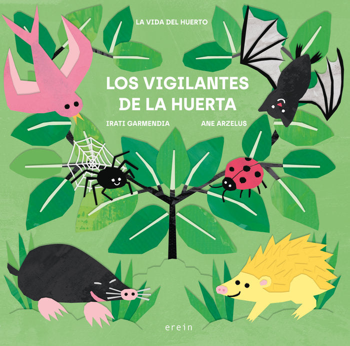 LOS VIGILANTES DE LA HUERTA, de GARMENDIA, IRATI | portada del libro