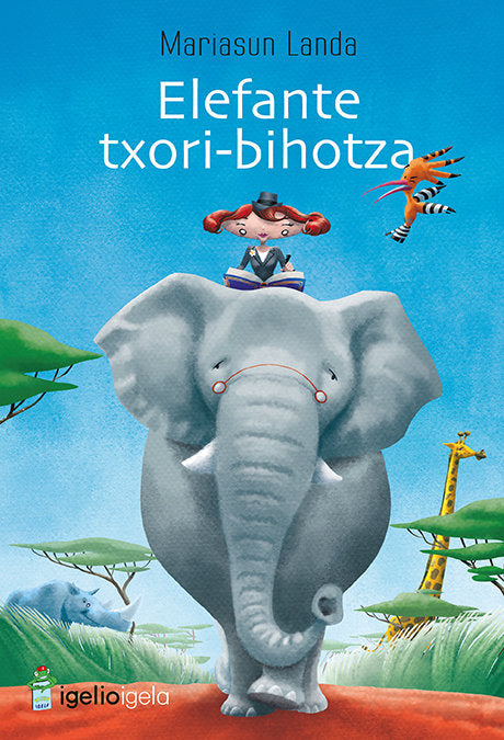 Elefante txori-bihotza, de LANDA, MARIASUN | portada del libro